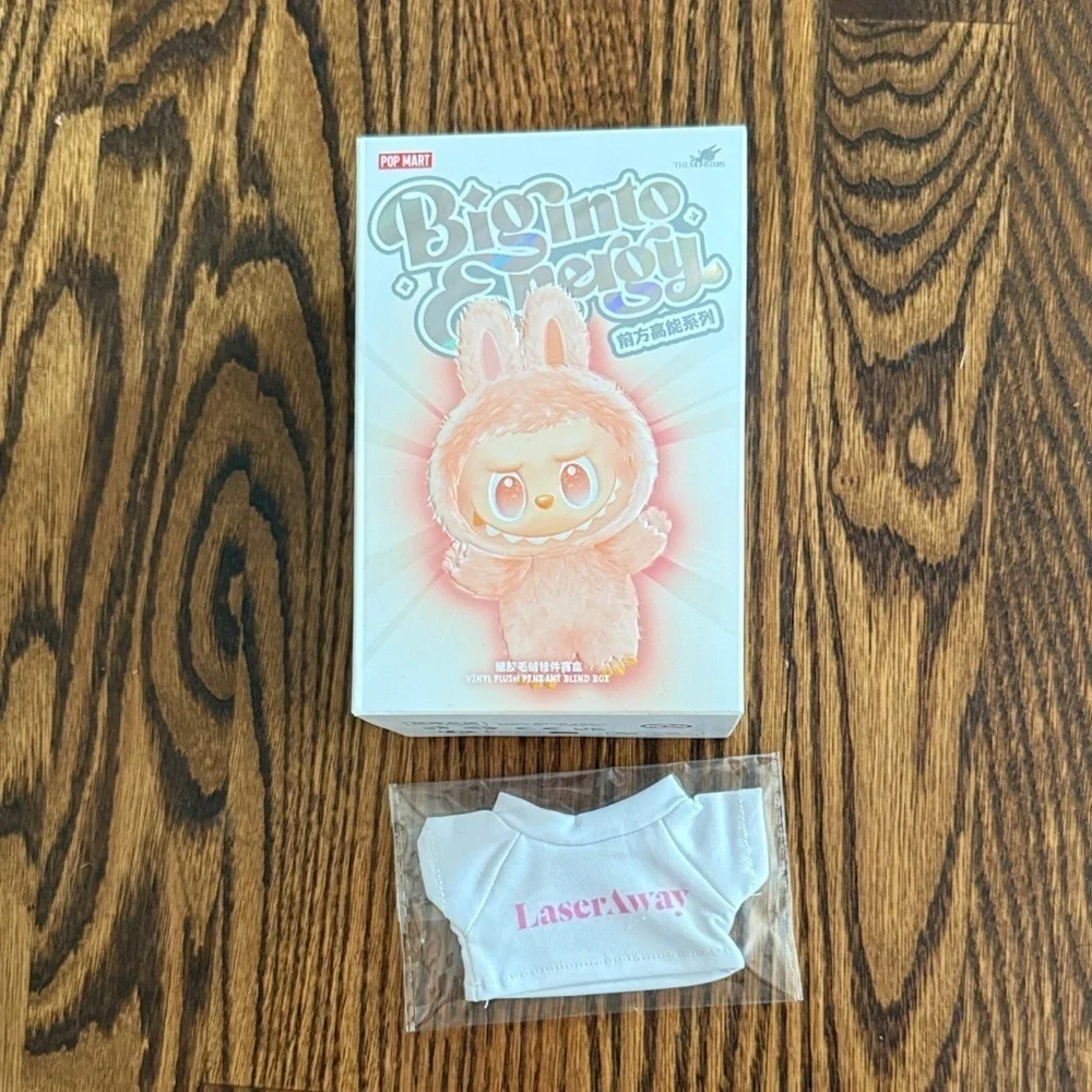 Pop Mart Labubu Big Into Energy Surprise Box with Shirt